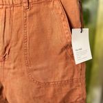 Bella Dahl  Sedona Linen Blend Rolled Cuff Utility Shorts NWT Size 26 Photo 4