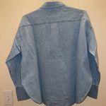 Disney  Parks Winnie the Pooh Embroidered Denim Button Up Shirt 1X NWT Photo 4