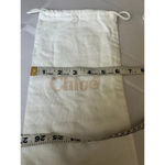 Chloé 2 Chloe Logo White Drawstring Dust Bags Photo 4