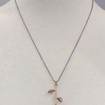 ASOS • Gold and red rose necklace Photo 0