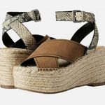 Dolce Vita Carsie Espadrille Wedge Sandal Tan Size 9 Photo 0