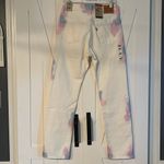 Levi's  501 White Pink Blue Tie-Dye Jeans Photo 5