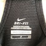 Nike  Dri Fit racer back tank top sz S black Glam Photo 3