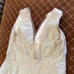 Vera Wang NWT  gold sleeveless gown tulle train Photo 9