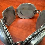 Vintage Ethnic Style Statement Bracelet with Assorted Gemstones Boho Jewelry‎ Silver Photo 7