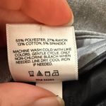 EXPRESS  Heather Gray High Rise Flare Pants Photo 7