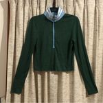 Urban Outfitters Out From Under for  Cropped Half Zip Long Sleeve Top Photo 0