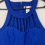 Body Central Bandage Cobalt Blue Cocktail Dress Size 11 Photo 5