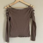 Free People  Intimately Criss Cross Off the Shoulder Top m/l Photo 1