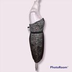 Akira Black Label Purple/Green/Black Strapless Corset Mini Dress NWT Sz M Photo 1