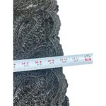 Lily & Taylor Black Lace Formal Dress Women’s 6 Satin Shawl Collar Midi Evening Size 20W Photo 8