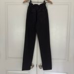 Princess Polly  Open Road Paper bag Waist Jeans Black distressed pockets paperbag Photo 4