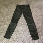 Pistola Anthropologie Pistols Olive Moto Jeans cotton blend women Size 29 Photo 0