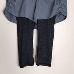 Athleta  Go Getter Heathered Yoga Running 2 in 1 Capri / Short Leggings size S Photo 2
