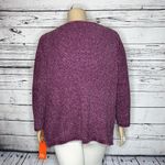 Hearts of Palm Woman NWT Size 3X Mulberry Purple Chenille Sweater Top Photo 3