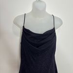 Onyx Nite  Vintage 90s purple glitter reflective assymetrical dress gown Y2K 10 Photo 1