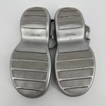 Charles and Keith  Platform Sandals Size 7 Silver Chunky Strappy Y2K Retro Trendy Photo 8
