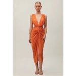 NWT Baobab Collection Mia Dress in Papaya Size Large Orange Photo 1