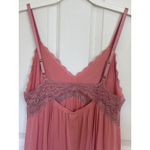 Soma Pink Lacy Nightie Lingerie Nightgown Size Large Valentine's Day Fairycore Photo 3