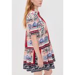 Hunter Bell  Colorful Patterned Dress NEW Photo 6