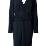 Dress the Population  Drew Long Sleeve Body Con Dress L black Photo 8