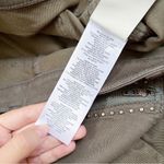 Joie  • Hazina Studded Skinny Jeans pants ankle crop zipper Fatigue army green Photo 9