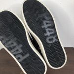 P448 New Skate Snakeskin Print Leather High Top Sneaker Glitter Laces Sz 35/US 5 Photo 8