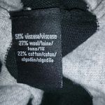 Calvin Klein Jeans M Black Gray Striped Knit Pullover Top Size M Photo 2