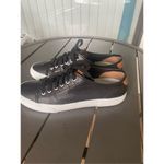 Frye  Gia Low Lace Leather Sneakers Black Size 8M  Casual Photo 14