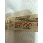 Free People  Intimately White Short Sleeve Square Neck T Shirt Bodysuit Top Sz XS Photo 3