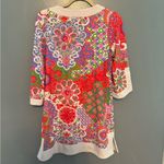 Jude Connally Printed Colorful Nylon Dress Photo 6