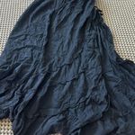 Black ruffled maxi skirt Size M Photo 0