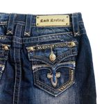 Rock Revival  Celine Stretch Mini Jeans Skirt Downtown Girl Retro Glam City Chic Photo 6