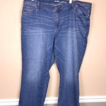 Old Navy Women’s Mid-Rise Flare Cropped Raw Hem Medium Wash Denim Jeans Photo 0