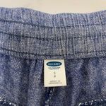 Old Navy  Blue Chambray Linen Blend Pull On Shorts XS Photo 1
