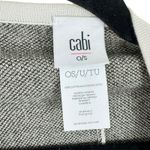 CAbi 100% Cotton Serpent Wrap Snakeskin Print Black White One Size Photo 3