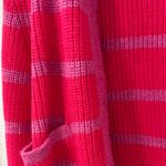 Sugar Lips Fuchsia and Lavender Striped Cardigan Photo 2