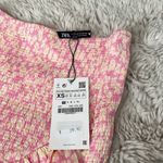 ZARA  Pink Floral Print Mini Skirt NWT XS Photo 4