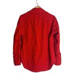 Pendleton Vintage Western  Wool Red Button Up Shirt size Medium made in USA Photo 6