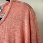 Splendid Women’s Coral Long Sleeve Top with Open Back Detail, Size XS Photo 2