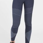 Spanx Look at Me Now Seamless Moto Leggings in Navy- Size Large Photo 2
