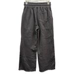 Pact Women's Organic Cotton Grey Cropped Wide Leg Lounge Sweat Lounge Pants XS Photo 1