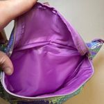 Fanny Pack Women Holographic Multicolor Festival Rave Belt Bag Waist Pack Kawaii Purple Photo 3