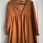 SheIn Curve Dress Women M Long Sleeve V-Neck Flowy Comfy Photo 0