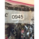 Vintage Concept Tiered Maxi Skirt Floral Blue Gold Navy Boho XL Photo 7