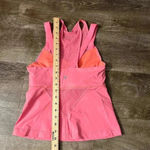 Lululemon  Coral High Neck Mesh Tank size 6 Photo 4