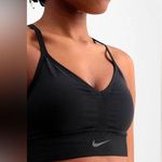 Nike Dri-FIT Indy - Women's Padded Sports Bra Black Size S Photo 4