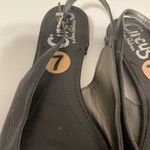 Circus by Sam Edelman Circus Sam Edelman Black Textured Pointed Toe Slingback Flats 7 Photo 4