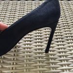 Stuart Weitzman  Nouveau Goosebump Stiletto Navy Blue 8.5 Pumps Classic‎ chic Photo 3