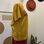 True Religion  Golden Yellow Retro Buddha Graphic Short Sleeve Heritage Crew Tee Photo 2